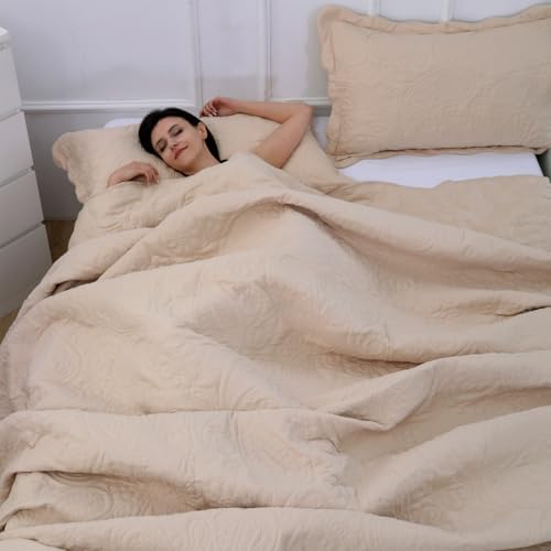 EVENHUG Lightweight Reversible Quilt Set 3 Piece 1