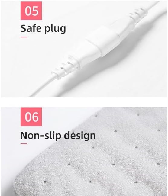Brrnoo Electric Throw Blanket - Warm and Soft