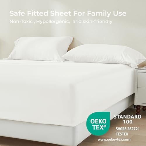Gokotta Bamboo Rayon Fitted Sheet Set - California King Size