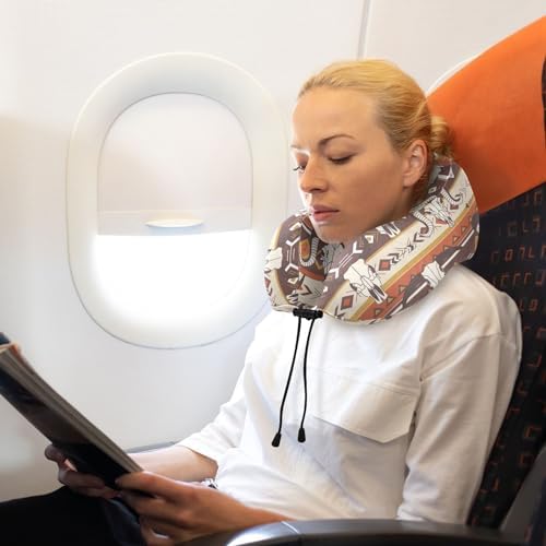 Burbuja Western Aztec Neck Pillow for Travel