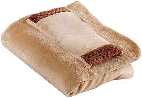 Heated Throw Blanket with USB Cable and Hand Warmer Pocket 1