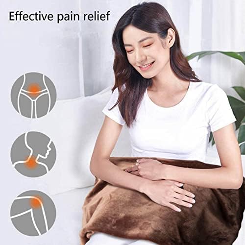 Lovskoo Soft USB Heated Blanket for Home Office Travel