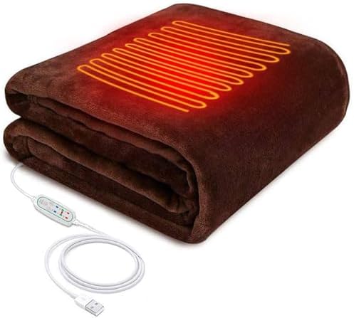 Heated Shawl Blanket with 3 Heat Settings