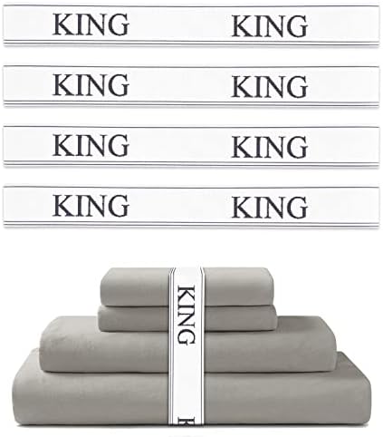 Monalife Elastic Sheet Organizer Bands 4 Pack