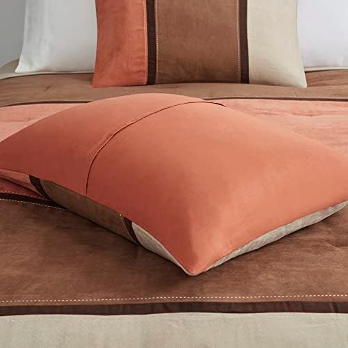 Madison Park Palisades Faux Suede Comforter Set 7 Piece 1