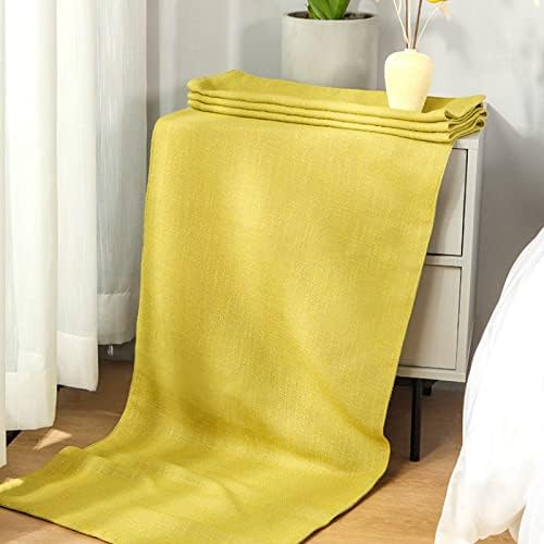 Hotel Bedding Bed Runner Scarf 1 Piece Cotton Linen Soft Coverlet