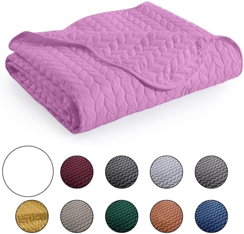 IR Imperial Rooms Queen Quilt Bedding Set Purple 90x96