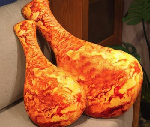 WeiWeiLee Cartoon Chicken Leg Plush Pillow 50cm