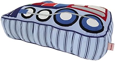 Brandream Train Shaped Throw Pillow for Kids Boys Bedroom
