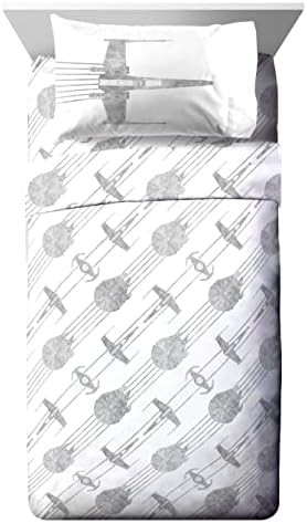 Jay Franco Star Wars Falcon Sheet Set - 4 Piece Kids Bedding 1