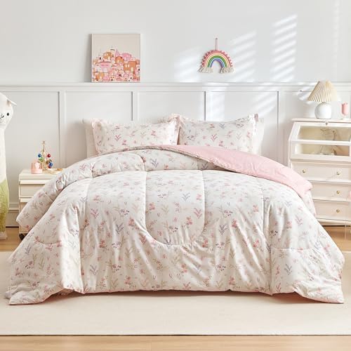 Joyreap 3pcs Cotton Comforter Set for Girls