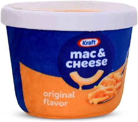 iscream Kraft Macaroni Cheese Throw Pillow Set
