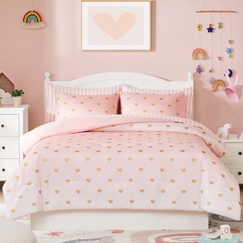 Wink Deer Pink Full Size Bed In A Bag Set