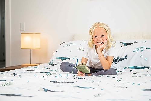 Where The Polka Dots Roam Nautical Ocean Queen Bedding Set