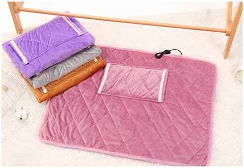 CENGNIAN 5V USB Heating Blanket for Back Pain Relief Pink
