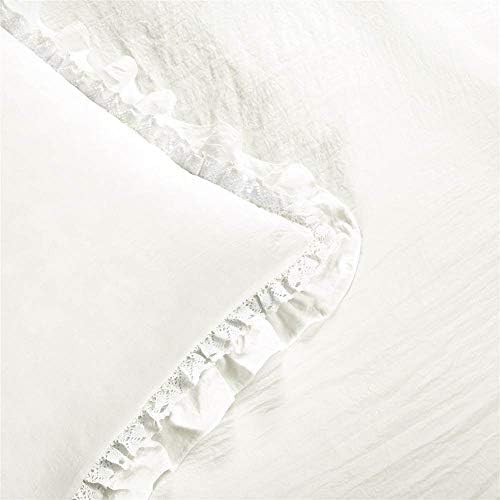 Lush Decor - Ella White Comforter Set with Shams