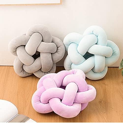 Wadser Knotted Star Plush Throw Pillow Fuchsia