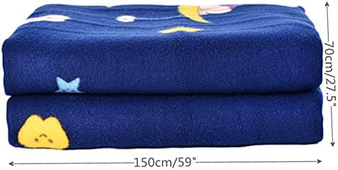 Lovskoo Soft Flannel Heated Plaid Throw Blanket for Travel
