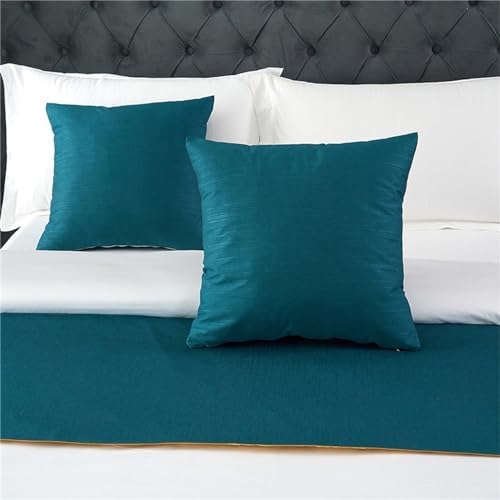 TopLacker Hotel Bed Runner and 2 Pillowcase Set
