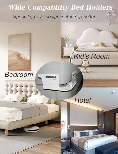 HYZYey Bed Sheet Holders 4 Sets with 8 Plastic Fasteners