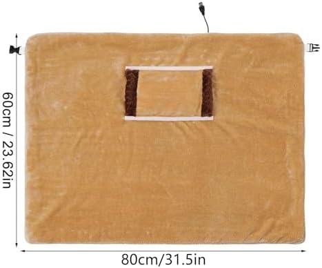 Cordless Heated Blanket for Car Office Travel