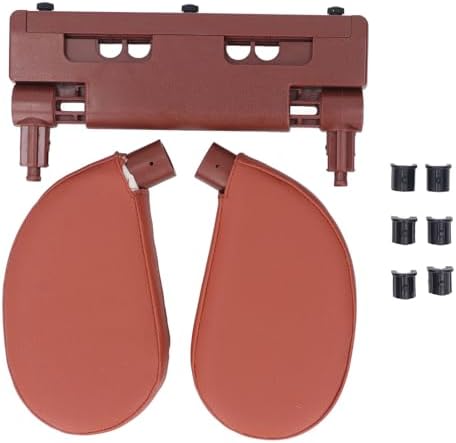 Adjustable Car Headrest Pillow for Kids and Adults - Brown