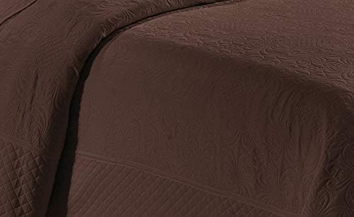 Home Collection 3 Piece Emboss Bedspread Set