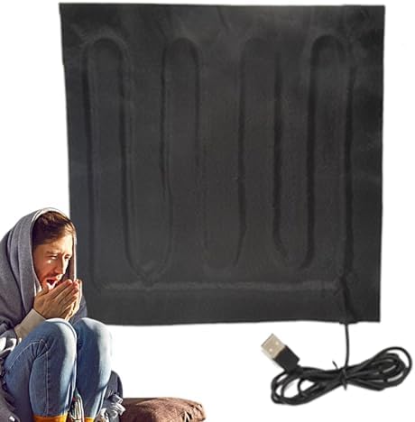 Portable USB Heated Blanket - Travel Ready Warmth