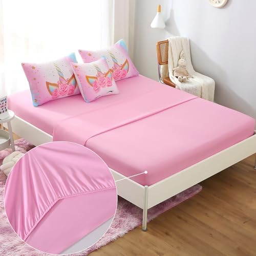 JQinHome Unicorn Twin Bedding Set 6 Piece 1