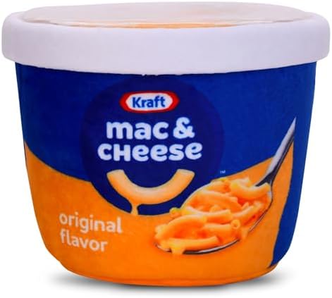 iscream Kraft Macaroni Cheese Throw Pillow Set