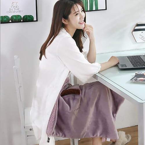 Cordless Heated Blanket for Car Office Travel