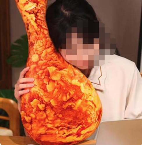 WeiWeiLee Cartoon Chicken Leg Plush Pillow 50cm