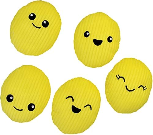 iscream Play with Your Food Potato Chip Fleece Pillow Set