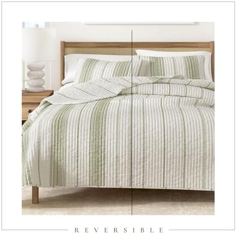 Great Bay Home TwinTwin XL Reversible Quilt Bedding Set