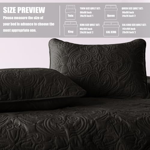 Exclusivo Mezcla King Size Quilt Set with Pillow Shams