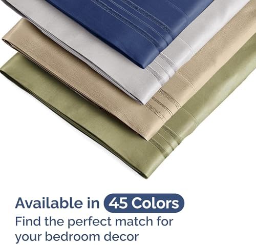 CGK Unlimited Wrap Around Dust Ruffle Bed Skirt Set - Burgundy