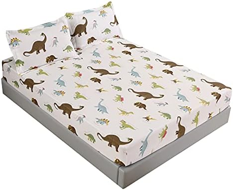 MAG Dinosaur Themed Full Size Bed Sheet Set