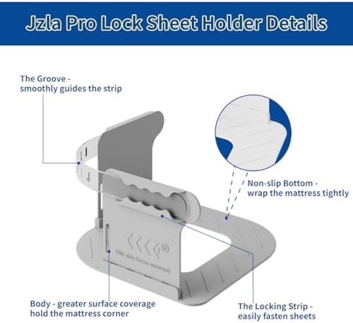 Jzla Pro Heavy Duty Sheet Holder for Mattress