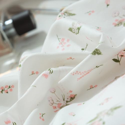 AMWAN Floral Duvet Cover Twin Set with Pillowcases