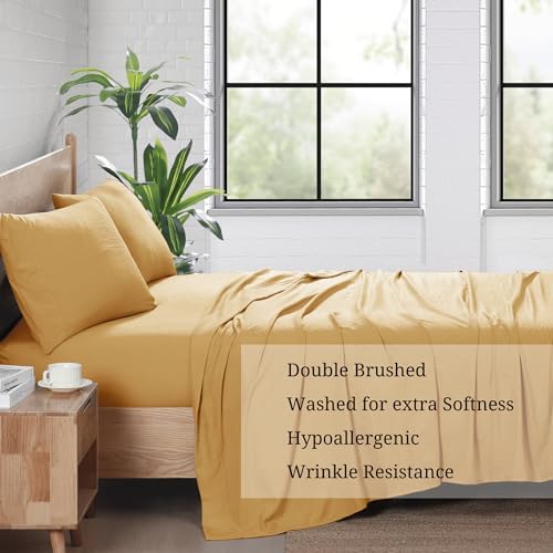 Casa Platino Twin XL Bed Sheet Set Breathable and Cooling