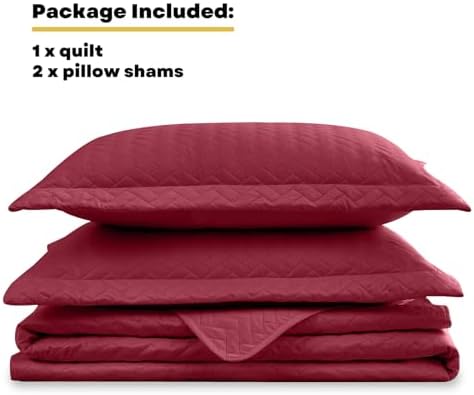 MapleStone Oversized King Quilt Set - 3 Piece