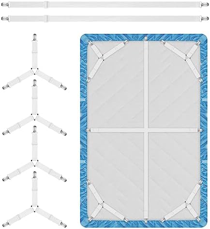 Eiruseed Bed Sheet Holder Straps 42 Pcs Set 1