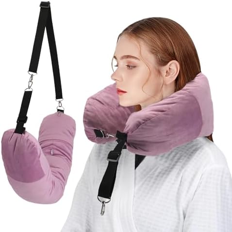 NK HealthCare Stuffable Travel Pillow No Filler Pink