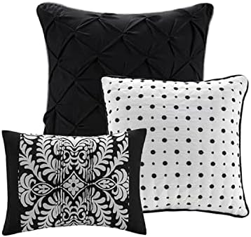 Madison Park Vienna Comforter Set - 7 Piece Black
