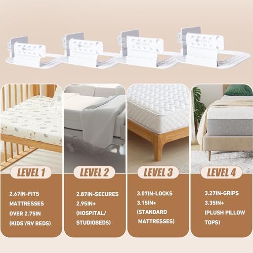 GAWAVAWA Sheet Holders with Adjustable Height and No-Clip Lock System