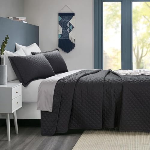 HOMBYS 3 Piece Oversized Quilt Set Comforter Bedspread