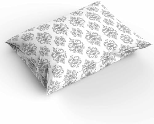 3 Piece Queen Size Bedding Set with Zipper Closure