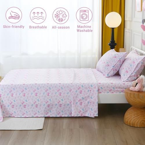 Softan Kids Bowknot Sheet Set 4 Piece