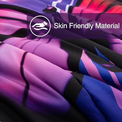 A Nice Night Galaxy 6pc Bed in a Bag Butterfly Bedding Set