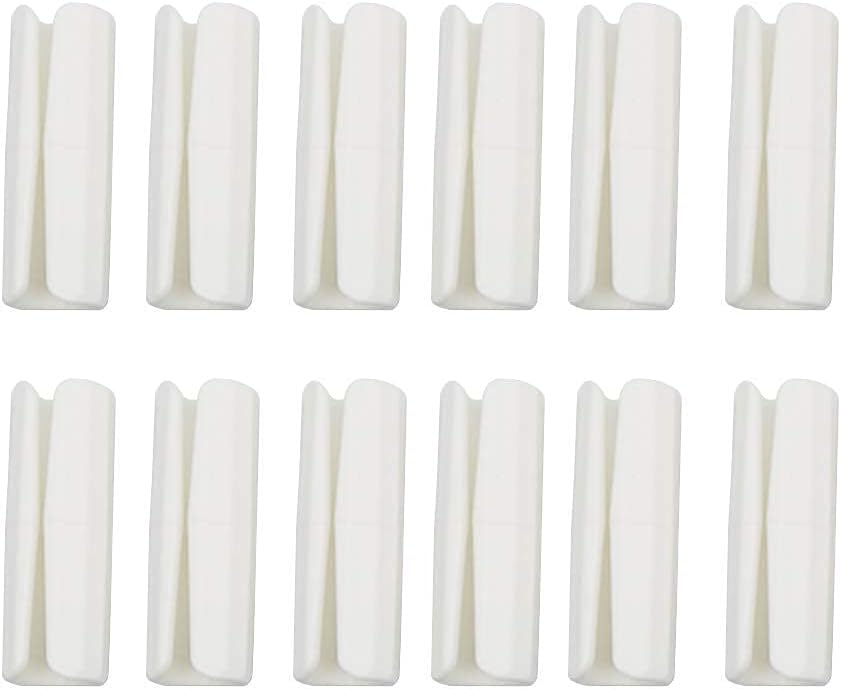 Alamic 12 Pack Sheet Grippers for Raised Edge Mattresses